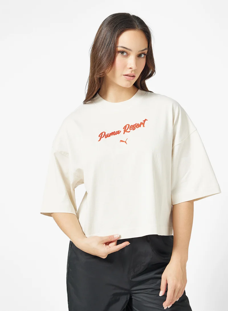 PUMA Essential Oversized Graphic T-Shirt