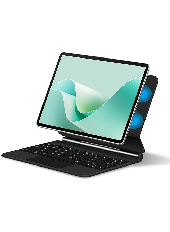 إيروريكس حافظة لوحة مفاتيح بلوتوث ذكية سحرية متوافقة مع جهاز Huawei Matepad 11.5 بوصة S 2024 مع لوحة مفاتيح RGB لجهاز Matepad 11.5 بوصة S اللوحي - Image 5