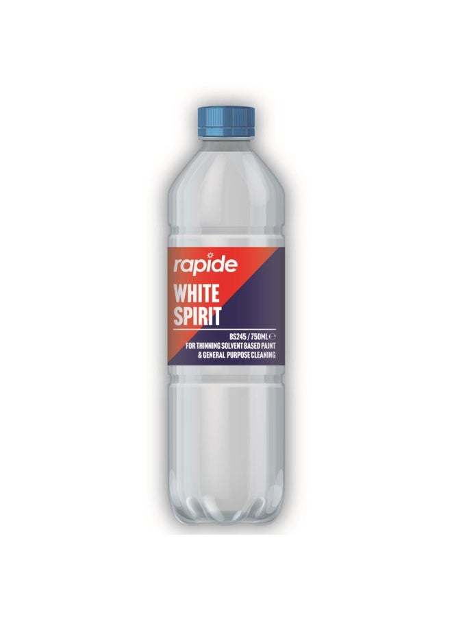 Rapide White Spirit 750ml - For Thinning Solvent Based Paint And General Purpose Cleaning.