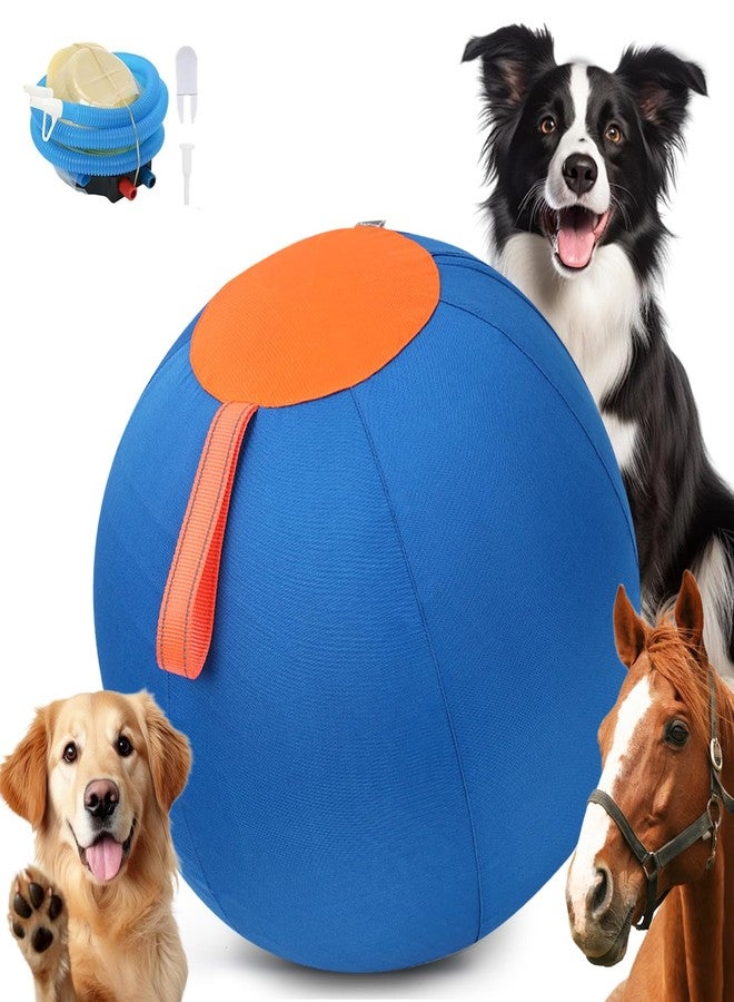 Shrandi 25" Herding Ball for Dog: Large Herding Balls for Australian Shepherd with Handles- Outdoor Training Dogs Toys Balls for Border Collie, German Shepherds - Image 1