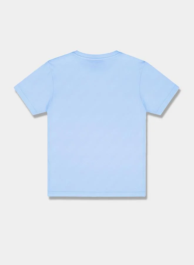 SUPERMAN Graphic Print Round Neck Fashion T-shirt