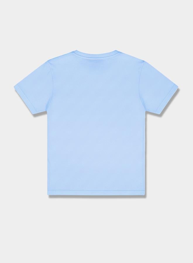 سوبر مان تيشيرت عصري بياقة دائرية وطبعة جرافيك - Image 2