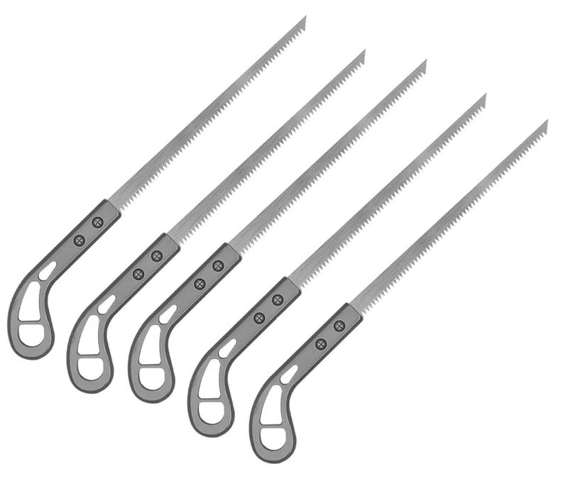 SUNBEET Outdoor Portable Hand Saw, 9 Inch Rugged Blade Hand Saw, Best for Camping, Gardening, Hunting | Cutting Wood, PVC, Bone, Pruning Saw with Ergonomic Non-Slip Handle Design (5 - HAND SAW) - Image 1