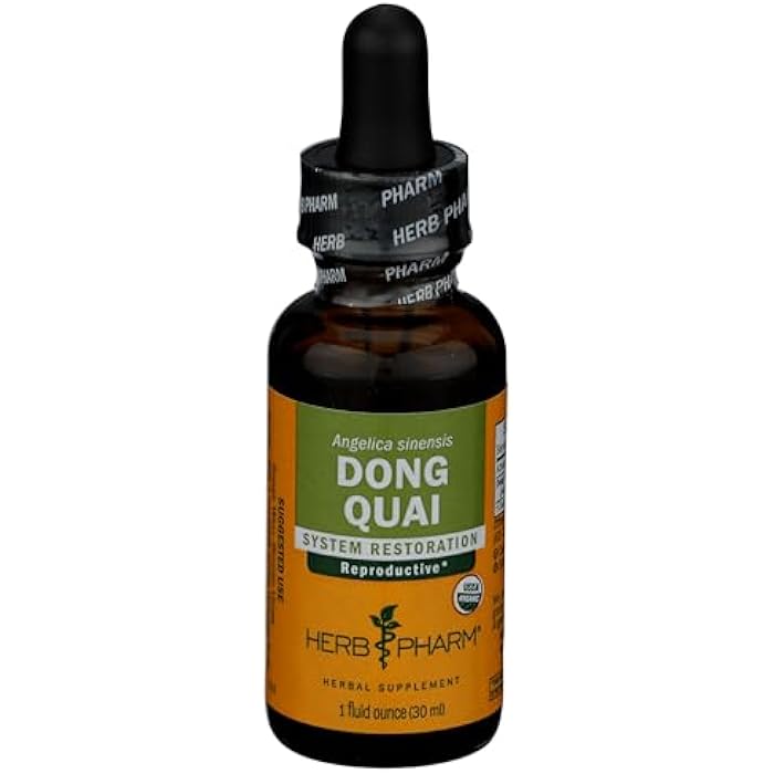 Herb Pharm Dong Quai Liquid Extract for Female Reproductive System Support, 1 Fl Oz - Image 1