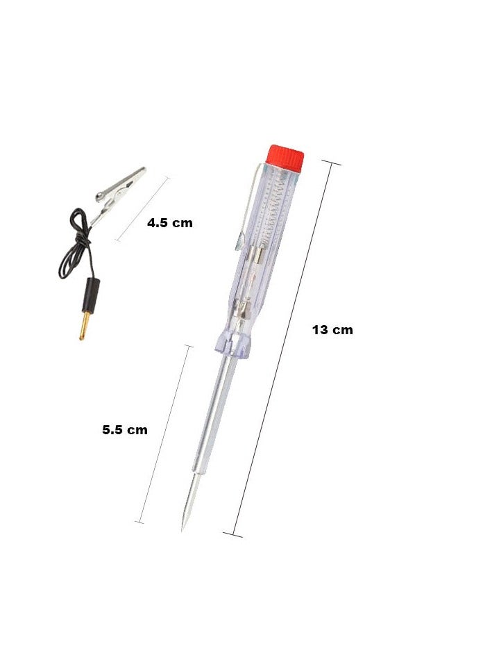 مجموعة فيوزات مزدوجة الشفرات مع مفك اختبار آمن - 10 قطع لشفرات دراجات نارية وسيارات مع جهاز اختبار بمشبك 3A/20A/25A/30A/35A/40A - Image 5