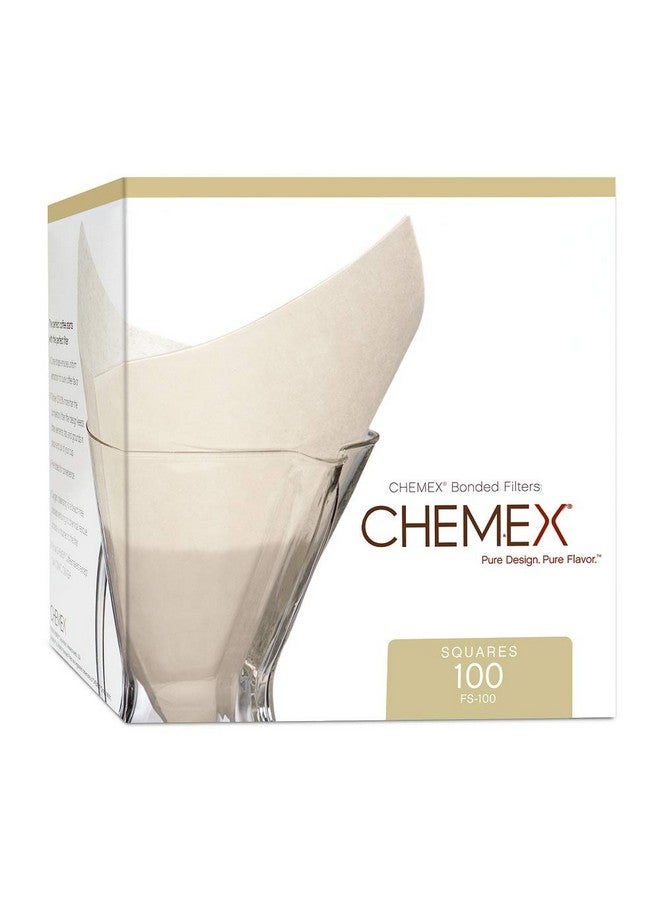 Chemex فلتر كيميكس المرتبط - مربع - 100 قطعة - تعبئة حصرية - Image 2
