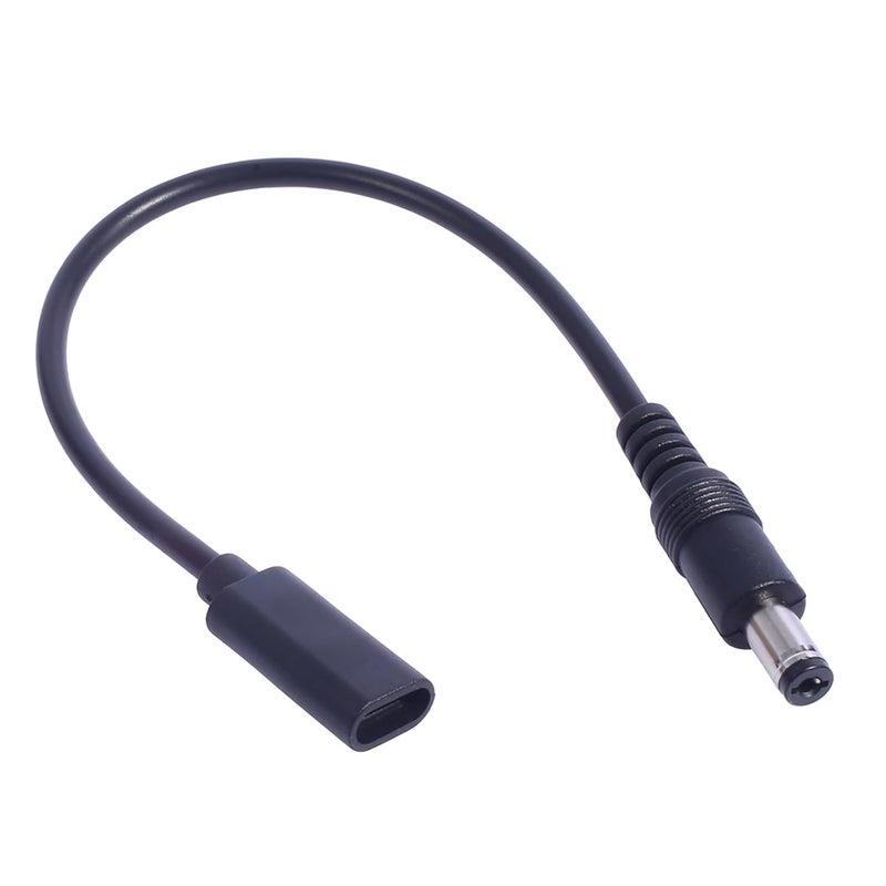 5.5mmx2.1mm to USB C Power Cord 5521 Male to USB Type C Female Extension Cord for Phones Tablets Power Charging Cable Cable - Image 5