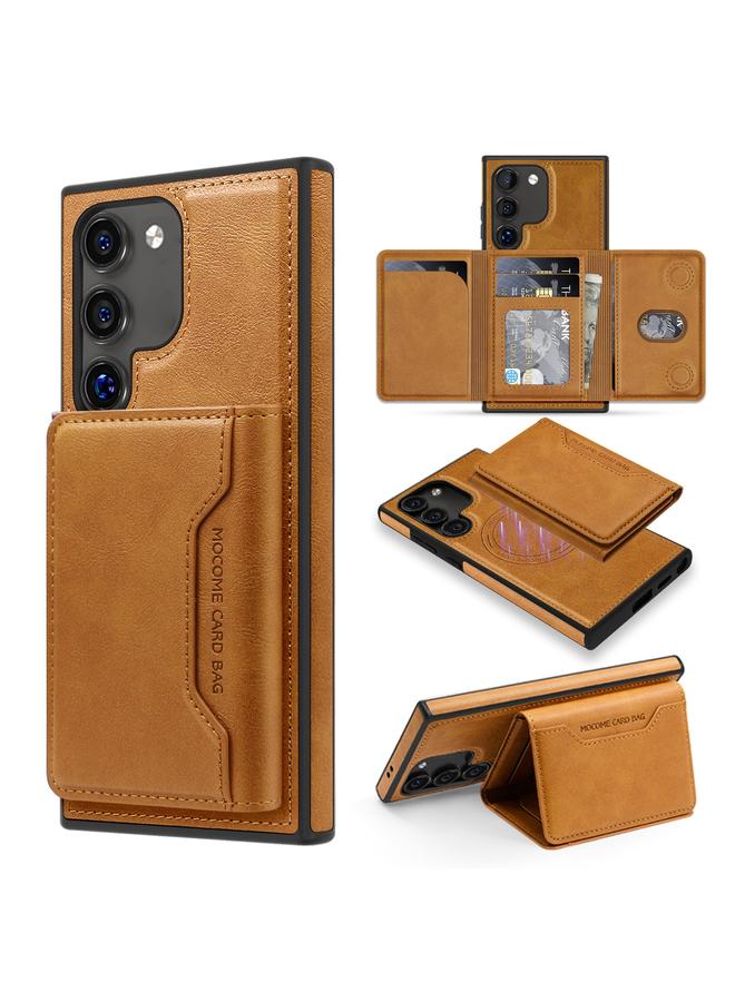 S-TOP Case For Samsung Galaxy S22 5G Shield Multi-functional MagSafe Card Bag Phone Case - Image 1