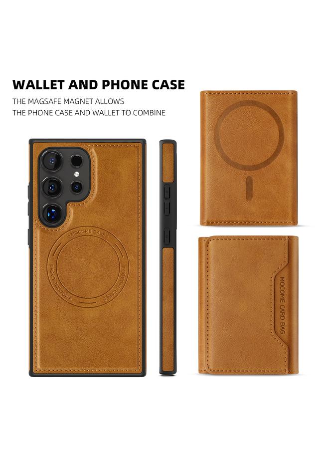 S-TOP Case For Samsung Galaxy S22 5G Shield Multi-functional MagSafe Card Bag Phone Case - Image 5