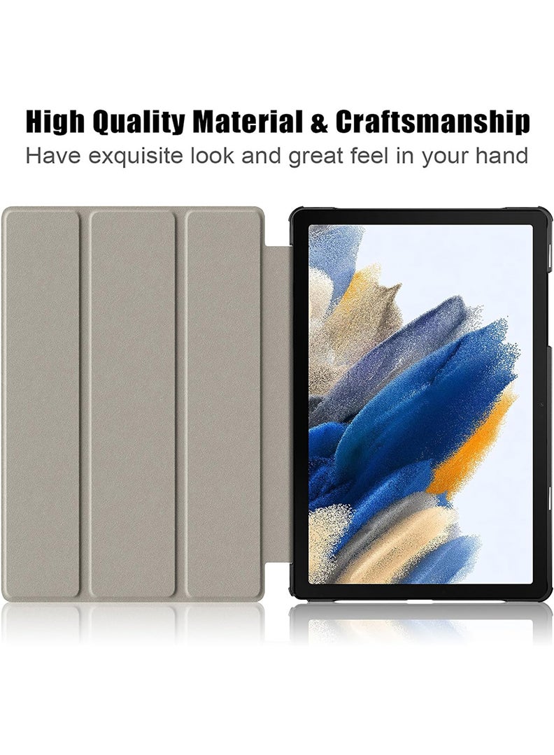 Protective Flip Case For Samsung Galaxy Tab A9 Plus With Trifold Stand Auto Wake Sleep Shockproof Cover Marvel Background