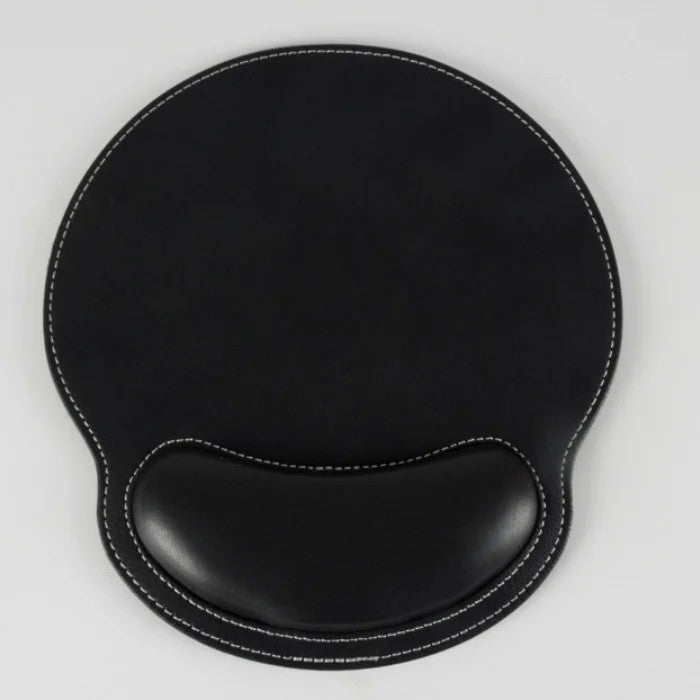 Y&D Ergonomic Memory Foam Mouse Pad Wrist Rest Desk Pad Leather Gaming Computer Mousepad Laptop Keyboard Pad Office Home Pain Relief - Image 1