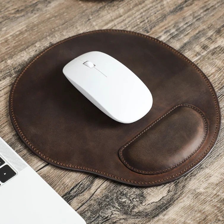 Y&D Ergonomic Memory Foam Mouse Pad Wrist Rest Desk Pad Leather Gaming Computer Mousepad Laptop Keyboard Pad Office Home Pain Relief - Image 4