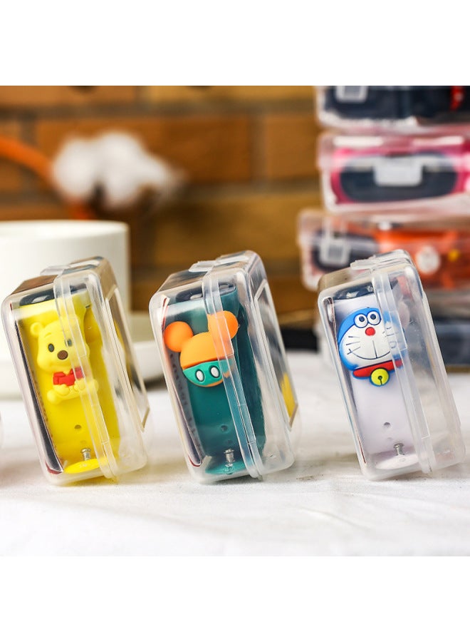 LED Children's Bracelet M3 White Light Cartoon Doll Watch Electronic Touch Watch Student Plastic Waterproof Kindergarten Gift-Color:Boxed Doll Watch  - Image 3