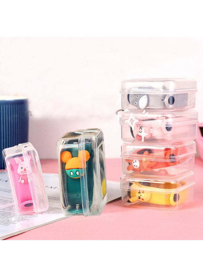 LED Children's Bracelet M3 White Light Cartoon Doll Watch Electronic Touch Watch Student Plastic Waterproof Kindergarten Gift-Color:Boxed Doll Watch  - Image 1