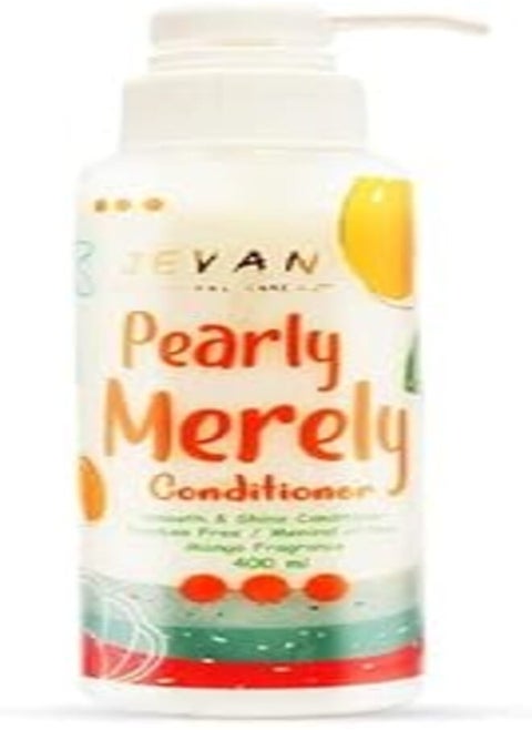 JEVAN Pearly Merely Smooth And Shine Conditioner- Mango 400 ml