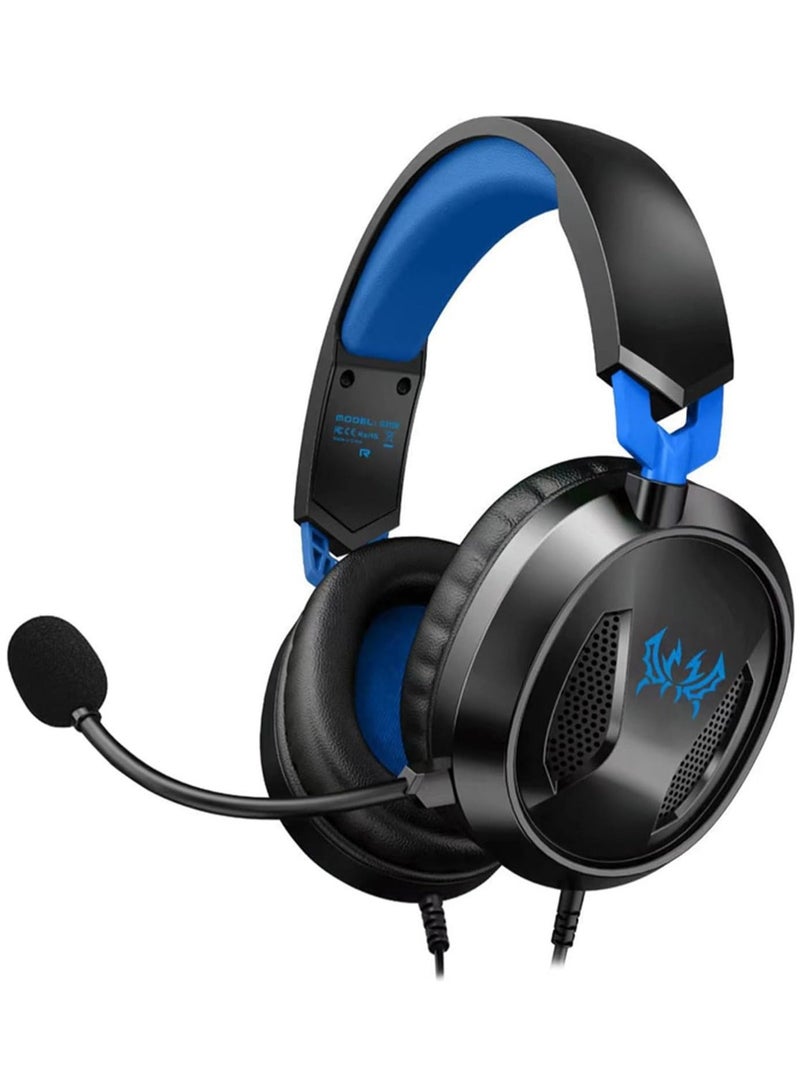 G3100 Wired Gaming Headset – Over-Ear Headphones with Omni-Directional Microphone, Memory Foam Ear Cushions for PS5, PS4, Laptop, Tablet & Mobile Phones  - Image 2