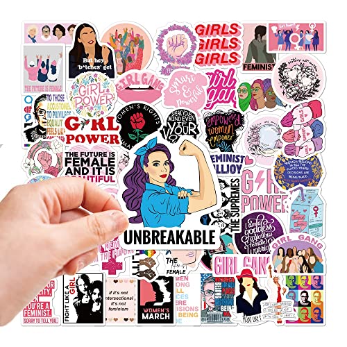 iDream Self-Adhesive Glossy Pink Fun Girls Stickers (Set of 50) – Vibrant, Durable, Decorative Stickers for Craft, Scrapbooking, School Supplies, and Personalizing Accessories - Image 4