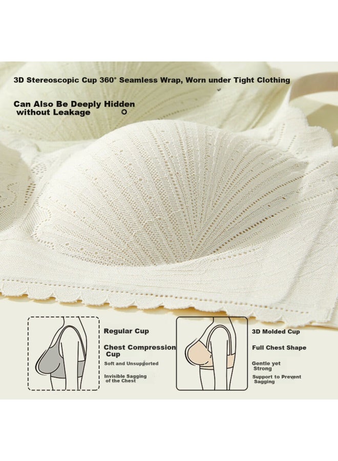 Gujin Women's Push-up Bra With Underwire, Adjustable Straps, And Breathable Fabric - Image 1