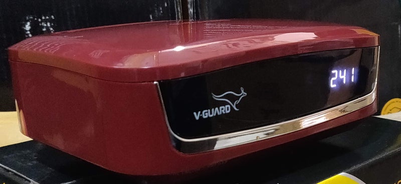 V-Guard VSDI 50 Digital Volt. Stab. for Refrigerator,Red, Cherry - Image 3
