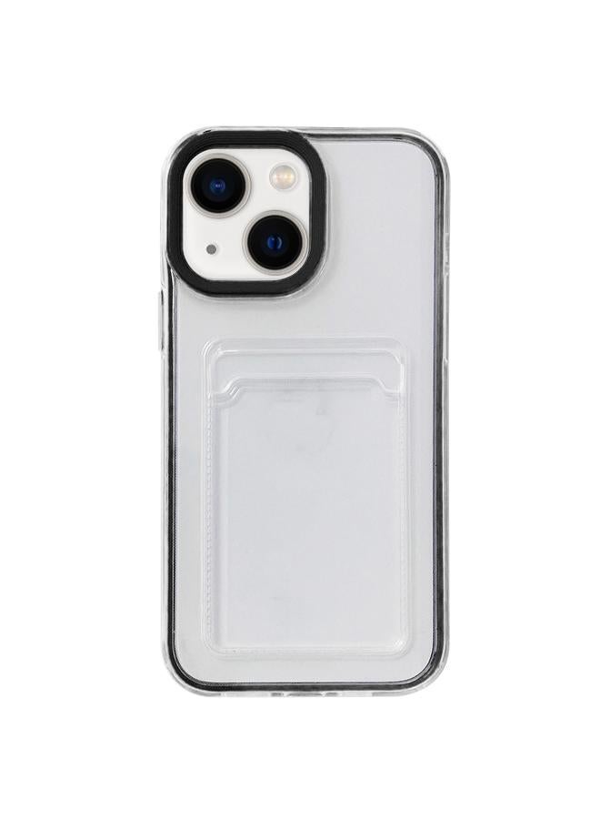 إيروريكس جراب لهاتف iPhone 15 360 شفاف من البولي كربونات الهجينة TPU مع فتحة للبطاقات - Image 1