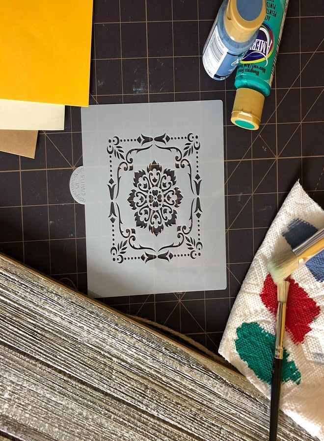 Designer Stencils Parisian Tile Cookie and Craft Stencil CM013 by Designer Stencils - Image 4