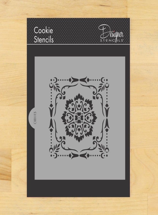 Designer Stencils Parisian Tile Cookie and Craft Stencil CM013 by Designer Stencils - Image 1