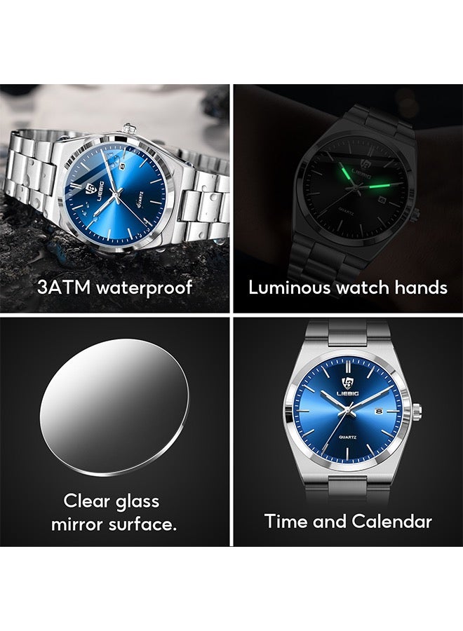 LIEBIG Luxury Men's Quartz Watch Waterproof - Image 2
