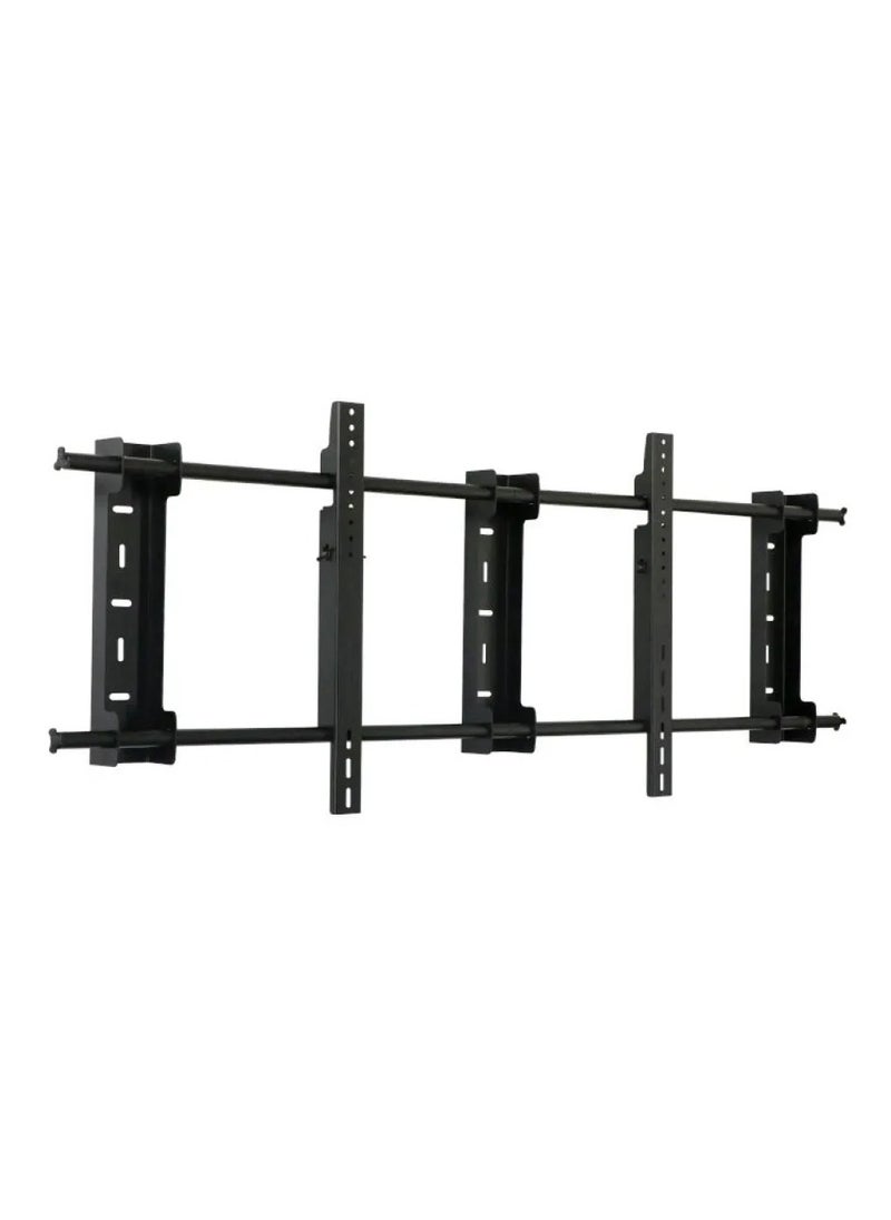 Fixed TV Wall Mount for 98-110 Inch Flat Panel Displays up to 130 kg, Universal Design for Standard Displays and Interactive Screens, VESA Compliant, Black | TF-LG110F