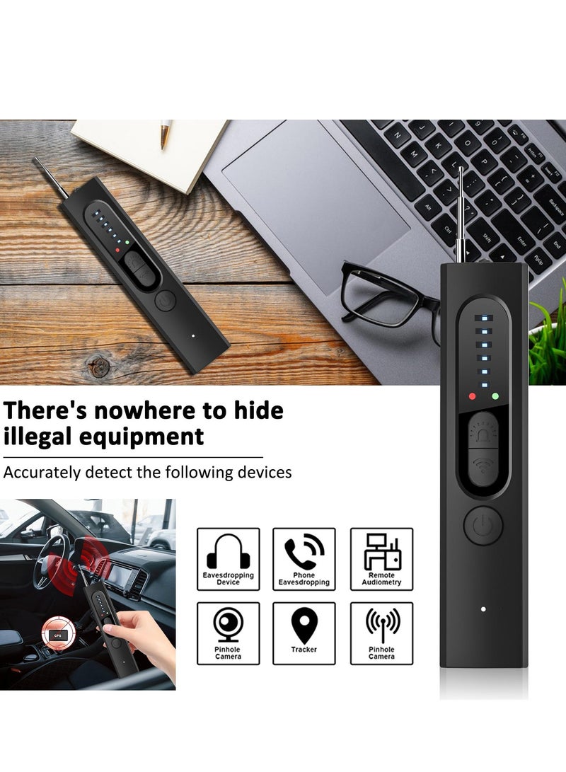Hidden Camera Detector, GPS Bug Detector Device, Anti Spy Detector, Hidden Cameras Finder, RF Detector for GPS Tracker GSM Listening Device Hidden Camera in Office Car Meeting Hotel Bathroom  - Image 4