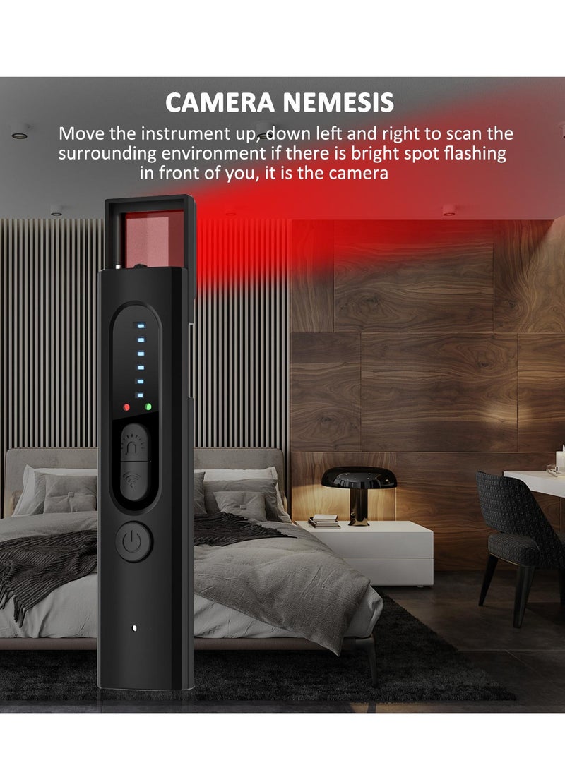 Hidden Camera Detector, GPS Bug Detector Device, Anti Spy Detector, Hidden Cameras Finder, RF Detector for GPS Tracker GSM Listening Device Hidden Camera in Office Car Meeting Hotel Bathroom  - Image 5