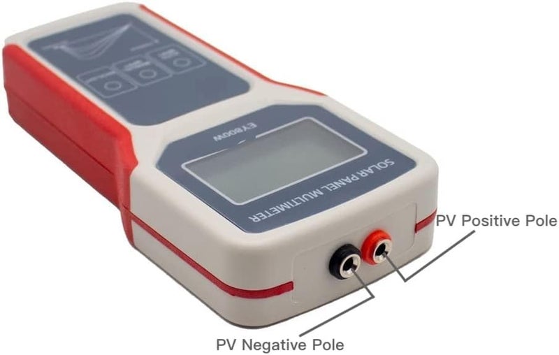 VQP Solar Panel Tester/EY800W Solar Panel Meter/PV Testing Instrument Ultra Open Circuit Voltage Auto/Manual MPPT Clear LCD - Image 3