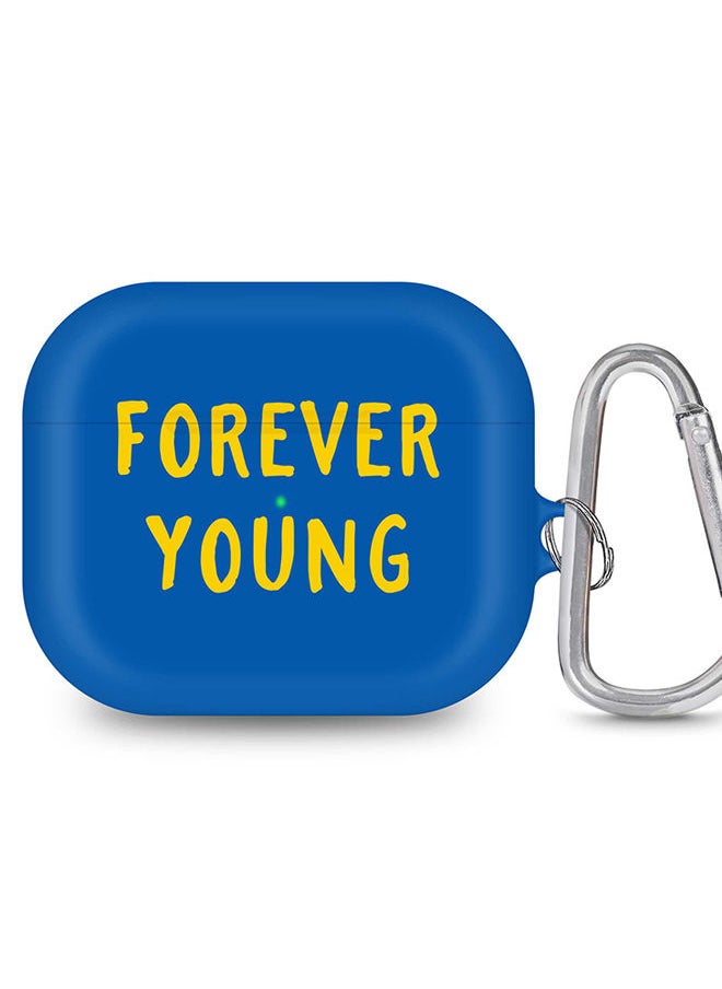 Stylizedd - StylePods Case for Airpods 3rd Gen Case With Anti-Lost Keychain - Forever young - Image 1