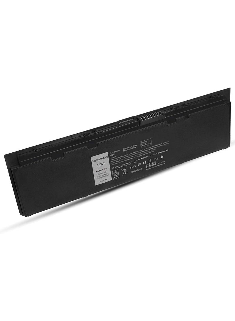زيكسين بطارية بديلة للكمبيوتر المحمول Dell Latitude E7240 - لون أسود - Image 3