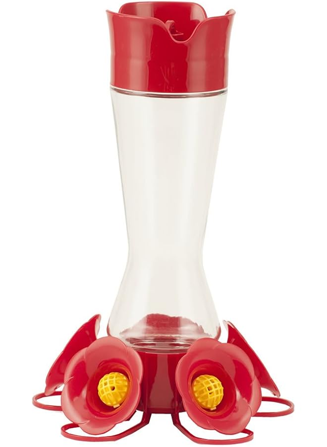 بيركي-بيت 204Cp 4 وحدة تغذية الطيور الطنانة ذات الخصر الزجاجي المفضل - 16 أونصة - Image 1