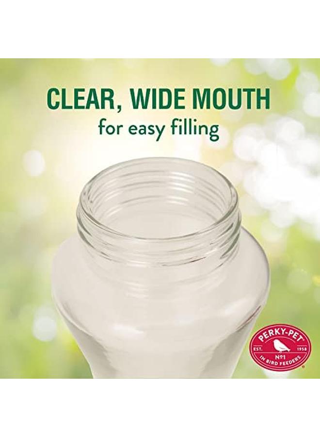 بيركي-بيت 204Cp 4 وحدة تغذية الطيور الطنانة ذات الخصر الزجاجي المفضل - 16 أونصة - Image 3