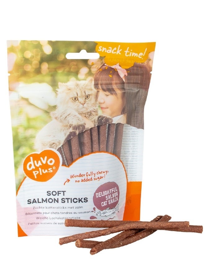 Soft Salmon Sticks For Cats - 50G