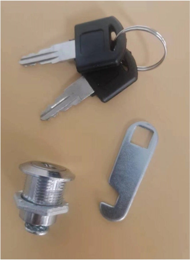 Zinc Alloy Cabinet Lock Cam Lock, Wardrobe Lock Drawer Lock, Office Furniture Lock  - Image 2