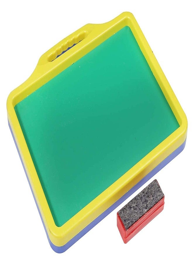 TE Alphabets Slate for Kids Slate and Writing Board Educational Alphabet Slate 2 in 1 to Learn, Spellings & Alphabets Along with Green Writing Board for Kids Slate Alfabet Slet (Multi Color) - Image 5