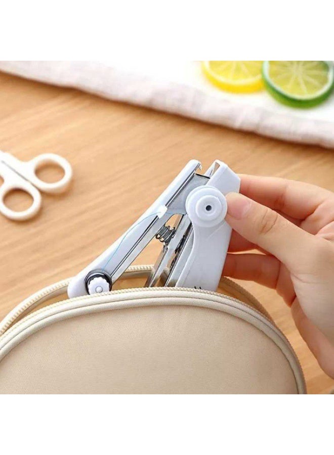 Portable manual mini mini sewing machine household handheld simple sewing machine God pocket small tailor machine - Image 2