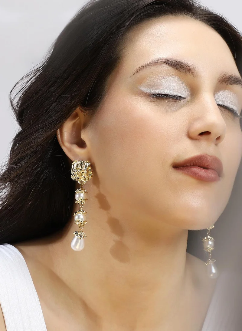 SOHI Margery Artificial Drop Earring Jewellery