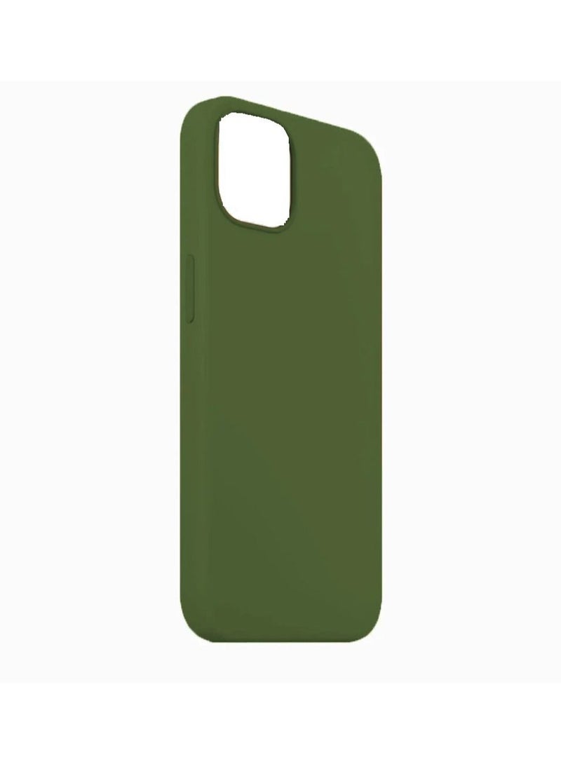 CASEKA Silicone Case for iPhone 14 Pro 6.1 inch Silky-Soft Touch Full-Body Shockproof Protective Case Cover For iPhone 14 Pro Midnight Green - Image 2