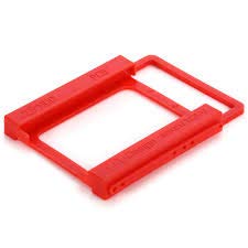 LipiWorld® 2.5 Inch to 3.5 Inch Bracket SSD HDD Notebook Hard Disk Drive Plastic Adapter Mount (Pack-4) - Image 2