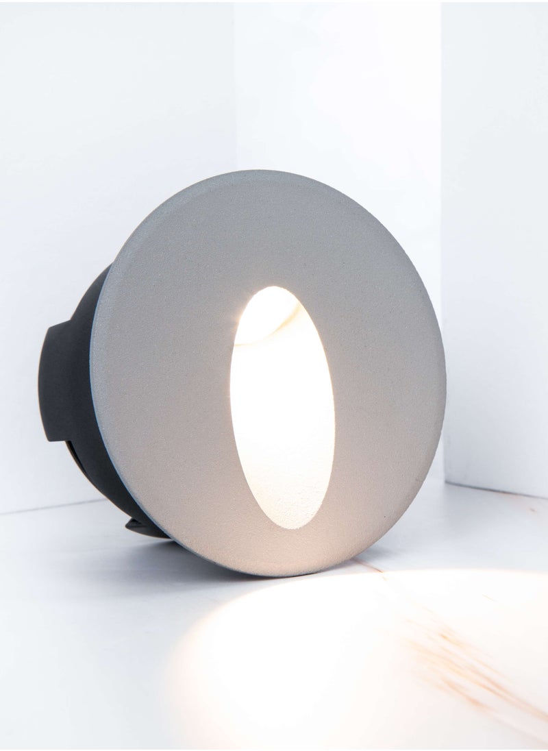 UCANDLE 6pcs Round Drawer Spotlight Gray Frame  - Image 4