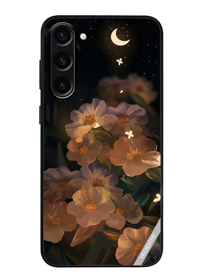 VR CREATIVE Protective Case Cover For Samsung Galaxy S24 Plus Flower With Butterfly Design Multicolour - Image 1