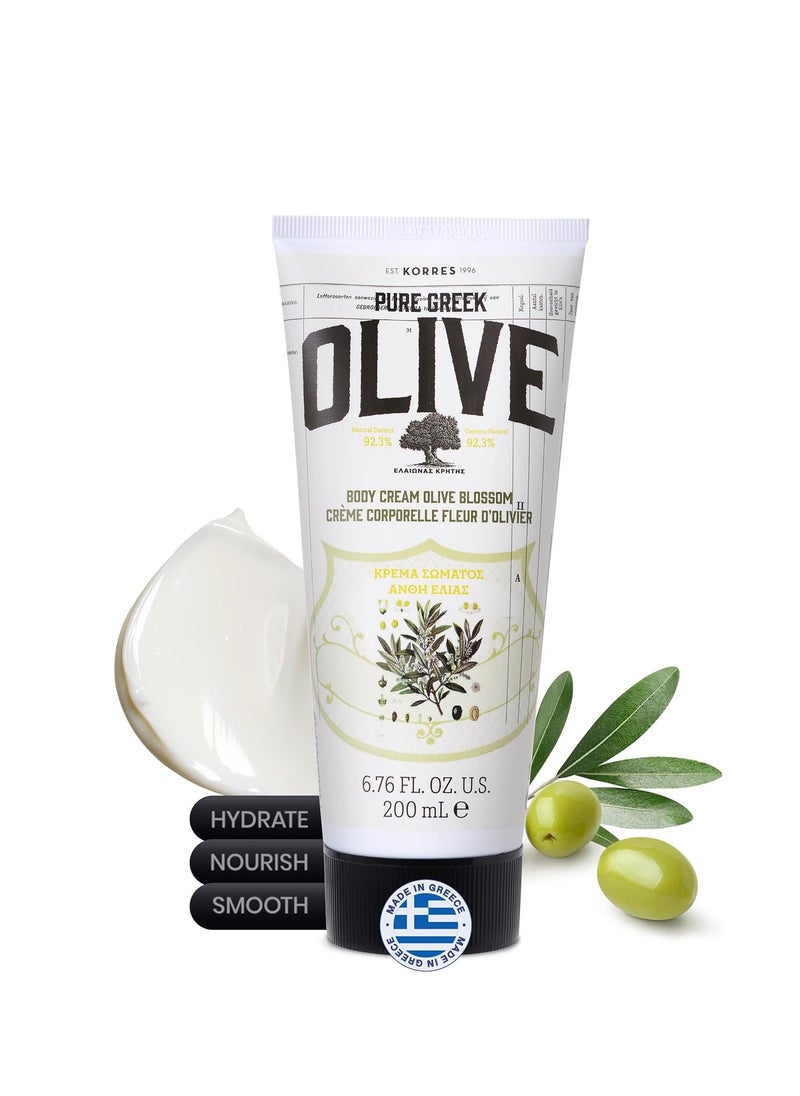 KORRES KORRES Olive Body Cream, Olive Blossom, 6.76 fl. oz. 
