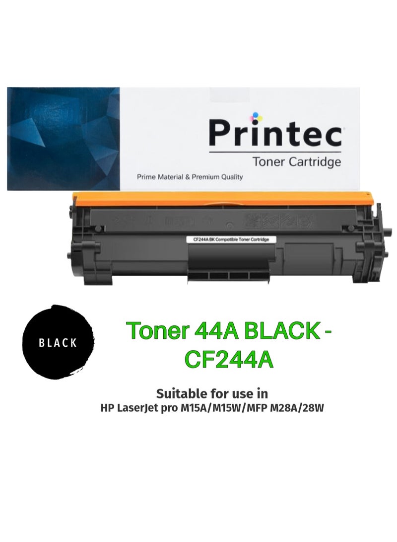 Printec Toner 44A BLACK - CF244A - Image 1