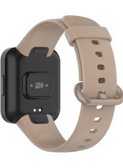 ten.tech TenTech Soft Silicone Sports Band for Xiaomi Watch 2 Lite / Redmi 2 Lite / Poco / Redmi 2 / Horloge 2 Smart Watch - Cafe  - Image 2