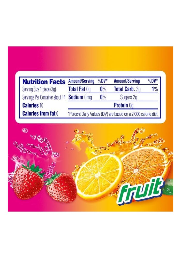 Mentos Chewy Mint Candy Rolls - Fruit Flavor - Image 2