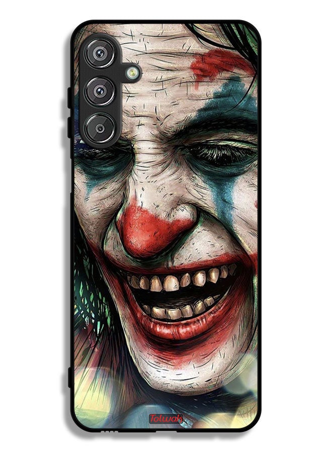 Tolwak Samsung Galaxy F36 Protective Case Cover Joker Laughing Face