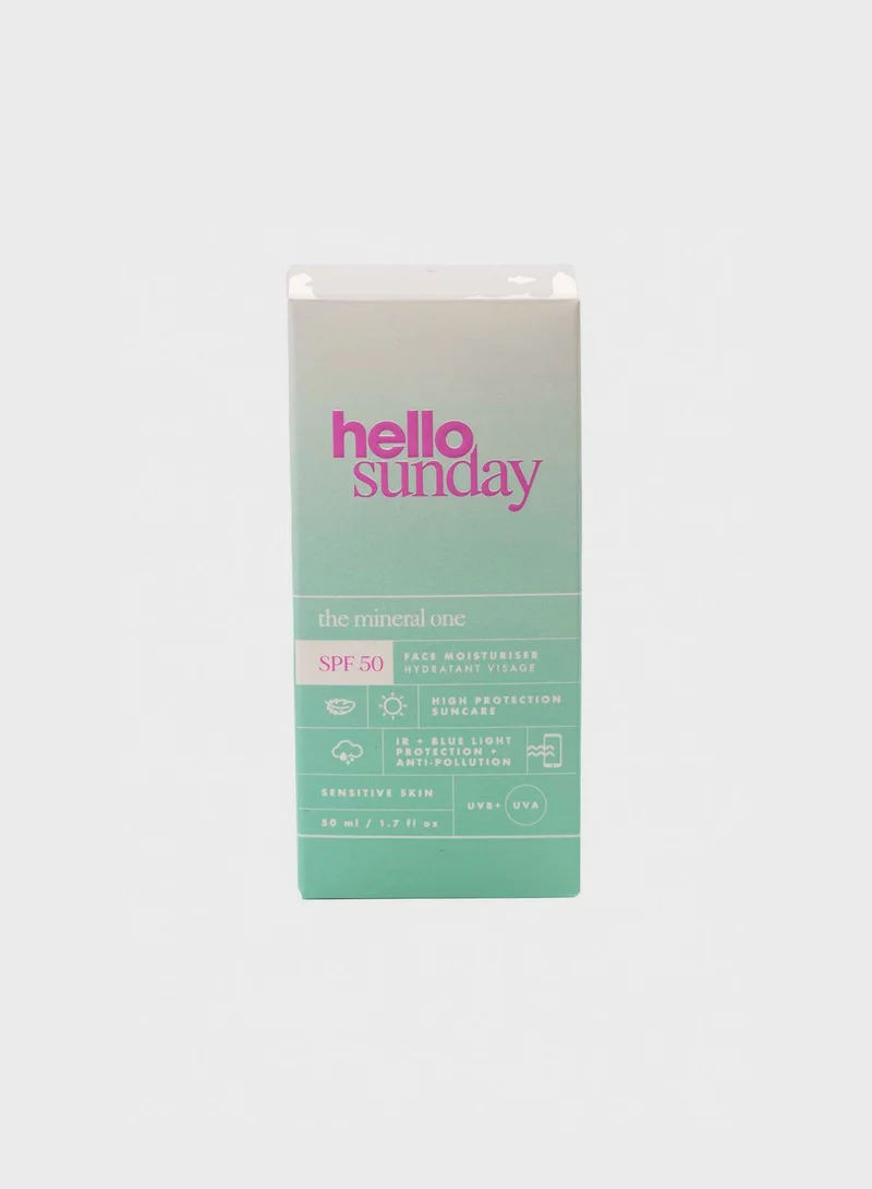 hello sunday The Mineral One - Face Cream Spf 50 50Ml